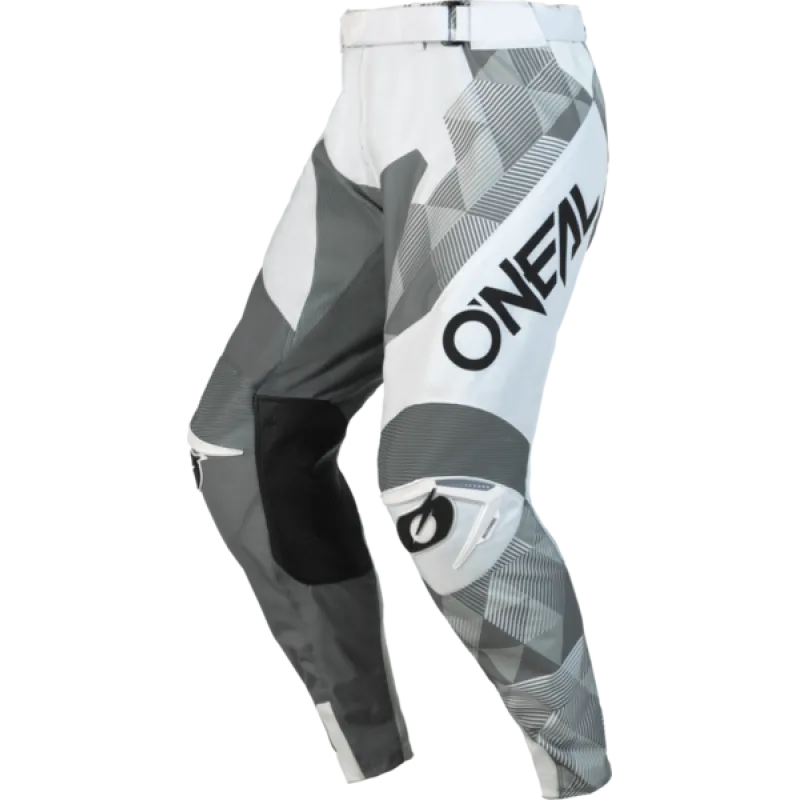 Pantaloni motocross O'neal mayhem covert V.23, Alb/Gri - 34 Lichidare de stoc